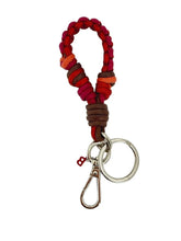 Load image into Gallery viewer, HAROLD KEY RING MACRAMÉ MIX