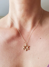 Load image into Gallery viewer, GOLD AND DIAMOND STAR OF DAVID