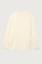 Load image into Gallery viewer, GODS TRUE CASHMERE PEARL CLOUD CASHMERE SWEATER WITH AMETHYST