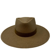 Load image into Gallery viewer, LOVELY BIRD SAN PANCHO PACKABLE STRAW FEDORA