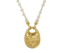 Load image into Gallery viewer, HARGREAVES HOOK END OPAL STRAND with 18K YELLOW GOLD HOOKS