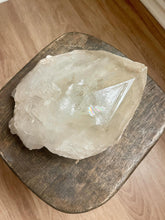 Load image into Gallery viewer, Citrine Elestial with Window from Brazil Crystal
(Rough, slightly golden)