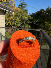 Load image into Gallery viewer, HAG STONE RING OCEAN DAY AND NIGHT SKY 18K 1CT DIAMONDS