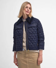 Load image into Gallery viewer, Beauly Quilted Jacket Navy