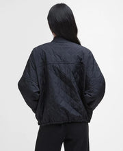 Load image into Gallery viewer, EMLYN QUILTED BOMBER JACKET BLACK