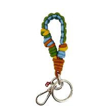 Load image into Gallery viewer, HAROLD KEY RING MACRAMÉ MIX