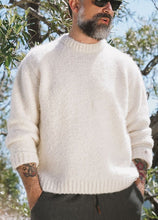 Load image into Gallery viewer, GODS TRUE CASHMERE PEARL CLOUD CASHMERE SWEATER WITH AMETHYST