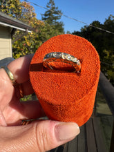 Load image into Gallery viewer, HAG STONE RING OCEAN DAY AND NIGHT SKY 18K 1CT DIAMONDS