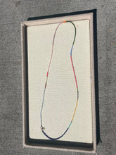 Load image into Gallery viewer, RANGI NECKLACE THIN SINGLE BEAD STRAND LONG AND CHOKER