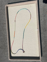 Load image into Gallery viewer, RANGI NECKLACE THIN SINGLE BEAD STRAND LONG AND CHOKER