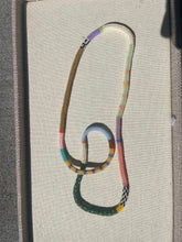 Load image into Gallery viewer, CUERDA LONG NECKLACE ONE OF A KIND JAPANESE GLASS BEAD LONG NECKLACE