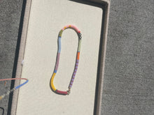 Load image into Gallery viewer, CUERDA CHOKER NECKLACE ONE OF A KIND JAPANESE GLASS BEAD CHOKER NECKLACE