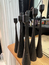 Load image into Gallery viewer, IRON CANDLE STICKS HANDMADE ZEN TRIBE