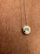Load image into Gallery viewer, MILES MCNEEL CIRC NECKLACE MEDIUM (SMALLER) 14K YELLOW GOLD