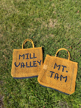 Load image into Gallery viewer, MILL VALLEY / MT. TAM BAG LARGE JUTE BAG TOTE TYSA EXCLUSIVE