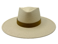 Load image into Gallery viewer, LOVELY BIRD SAN PANCHO PACKABLE STRAW FEDORA