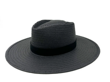 Load image into Gallery viewer, LOVELY BIRD SAN PANCHO PACKABLE STRAW FEDORA