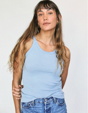 Load image into Gallery viewer, PERFECT WHITE TEE ANNIE ORGANIC RECYCLED COTTON RIB TANK