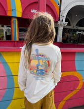 Load image into Gallery viewer, BEACH BOYS VINTAGE WHITE ORGANIC LONG SLEEVE TEE