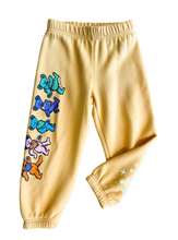 Load image into Gallery viewer, ROWDY SPROUT SUNSET YELLOW GRATEFUL DEAD SWEATPANTS
