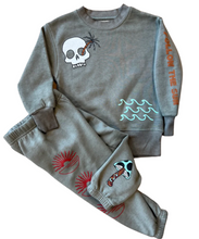 Load image into Gallery viewer, ROWDY SPROUT DUSTY OLIVE FOLLOW THE SUN SWEATPANTS