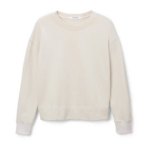 Load image into Gallery viewer, PERFECT WHITE TEE TYLER DROP SHOULDER SWEATSHIRT