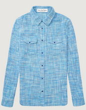 Load image into Gallery viewer, GODS TRUE CASHMERE SAPPHIRE SPACE-DYED SHIRT