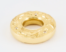Load image into Gallery viewer, MINI HAG STONE PLUMP 18K PENDANT ONLY (NO STONES ON SIDE)