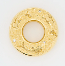 Load image into Gallery viewer, MINI HAG STONE PLUMP 18K PENDANT ONLY (NO STONES ON SIDE)