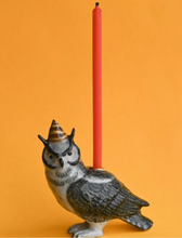 Load image into Gallery viewer, CAMP HOLLOW PORCELAIN ANIMAL CAKE TOPPERS / CANDLE HOLDER