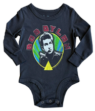 Load image into Gallery viewer, BOB DYLAN VINTAGE BLACK ONESIE