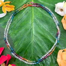 Load image into Gallery viewer, LONG RAINBOW LEI 42"-46"