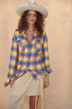 Load image into Gallery viewer, GODS TRUE CASHMERE CANYON SUNRISE TARTAN CARNELIAN SNAPS