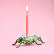 Load image into Gallery viewer, CAMP HOLLOW PORCELAIN ANIMAL CAKE TOPPERS / CANDLE HOLDER