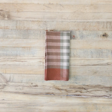 Load image into Gallery viewer, GRID CHECKER NAPKIN PAIR OF TWO