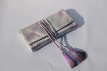 Load image into Gallery viewer, HAND DYED SILK JEWELRY ROLLS CASE