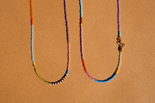 Load image into Gallery viewer, RANGI NECKLACE THIN SINGLE BEAD STRAND LONG AND CHOKER