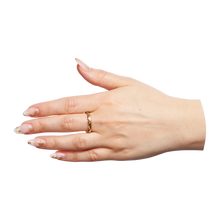 Load image into Gallery viewer, POLLY WALES Rainbow Constellation Ring SIZE 9.5 18k Yellow Gold RAINBOW SAPPHIRES