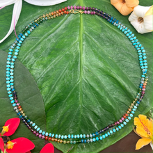Load image into Gallery viewer, LONG RAINBOW LEI 42"-46"