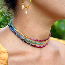 Load image into Gallery viewer, LONG RAINBOW LEI 42"-46"