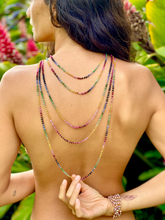 Load image into Gallery viewer, LONG RAINBOW LEI 42"-46"
