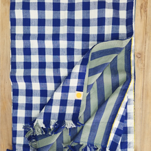 Load image into Gallery viewer, GINGHAM TABLECLOTH 64" X 90"