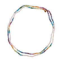 Load image into Gallery viewer, LONG RAINBOW LEI 42"-46"