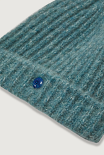 Load image into Gallery viewer, GOD'S TRUE CASHMERE TEAL BEANIE