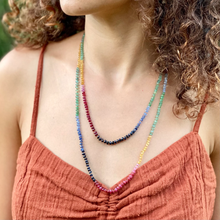 Load image into Gallery viewer, LONG RAINBOW LEI 42"-46"