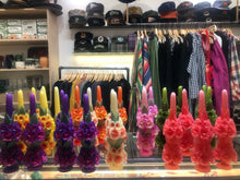 Load image into Gallery viewer, OAXACAN HANDMADE BEESWAX LARGE WEDDING VELAS CANDLES WITH FLOWERS