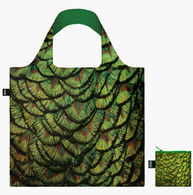 Load image into Gallery viewer, LOQI TOTE National Geographic Photo Ark Indian Peafowl Bag
