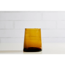 Load image into Gallery viewer, VERVE Moroccan Cone Glassware Small - Amber
