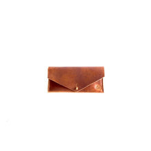 Load image into Gallery viewer, STURDY BROTHERS CLUTCH WALLET NATURAL TAN LEATHER