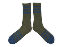 Load image into Gallery viewer, AMPAL CREATIVE HEATHER STRIPE SOCKS